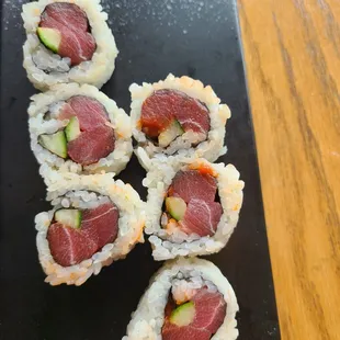 Their take on Spicy tuna roll.