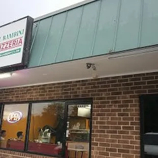 outside