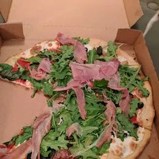 pizza, food