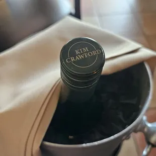 We got a bottle of Kim Crawford wine. We found out that they have a $25 corkage fee.