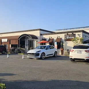 Entrance. They have Valet. But we were actually able to find street parking on a Friday night.