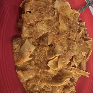 Pasta with Bolognese Sauce