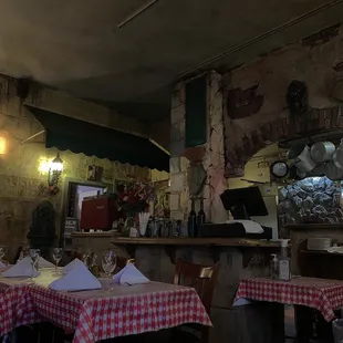 the interior of a restaurant