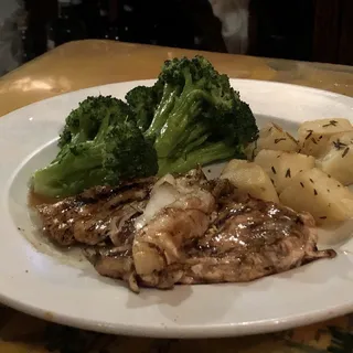 Pollo e Vegetali Alla Griglia
