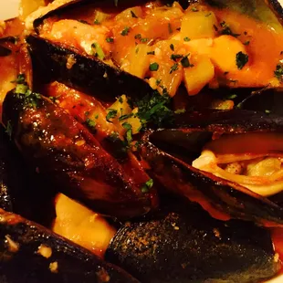 Mussel pasta