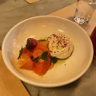 a plate of food