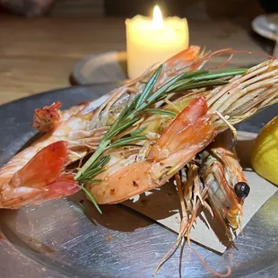 Prawns needed seasoning