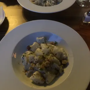 Gnocchi, Gorgonzola Sauce, Apples, Pears, Walnuts