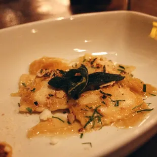 Butternut Squash Ravioli
