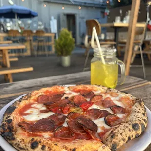 Ciao! Happy Hour Diavola Pizza &amp; Mango Margarita!