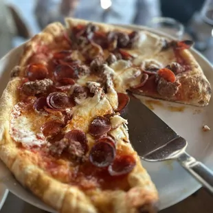 Spicy Pepperoni Pizza