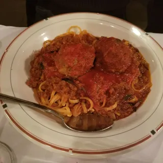 Spaghetti and Meatballs Pasta