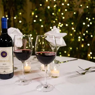 Il Cielo has a wonderful Italian &amp; California wine list