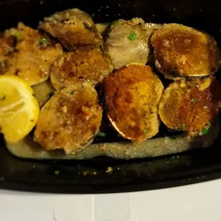 Baked clams