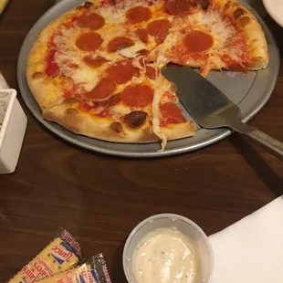 Couldn&apos;t wait to eat, it&apos;s amaaaazing! Simple but good crust. Definitely glad I stuck to pizza!