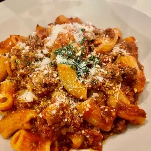 Rigatoni Bolognese