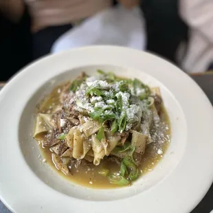 pasta dish, pasta, food