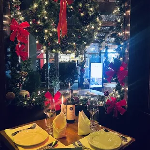 Romance at Christmas time