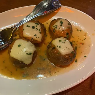 Asiago Stuffed Mushrooms