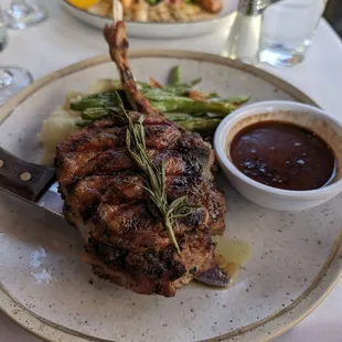 Veal chop