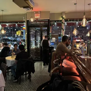 Inside bar area