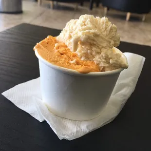 Pumpkin Pie and Sea Salt Carmel