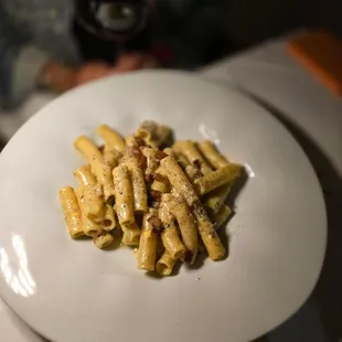 Carbonara with truffle