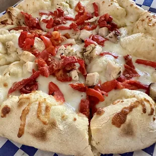 Pollo e Pumante pizze