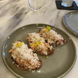 Trout Tartare Toast