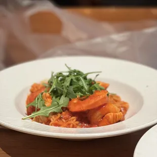 Spaghetti special w prawns