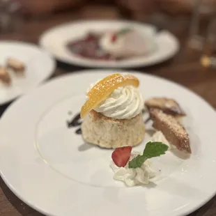 dessert, food
