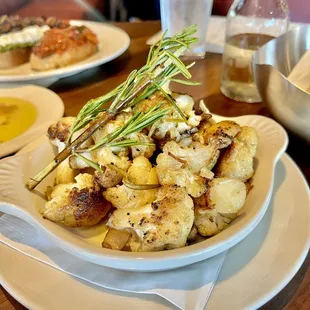 Lightly Roasted Cauliflower