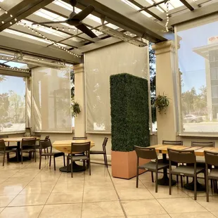 Outdoor seating