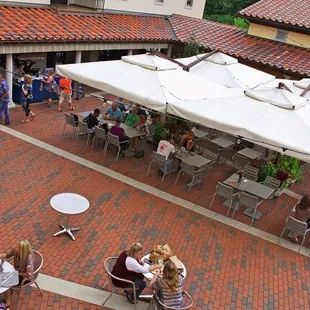 outside, sushi and sashimi