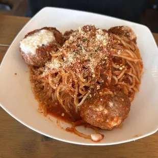 Spaghetti E Meatballs