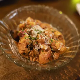 Gnocchi Salsiccia e Funghi