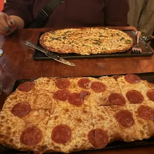 Pepperoni Pizzette and Margherita Pizzette