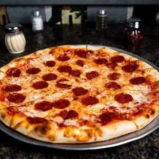 pizza, food