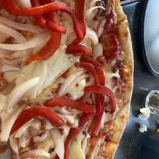 Sausage, Peppers and Onions Sandwich