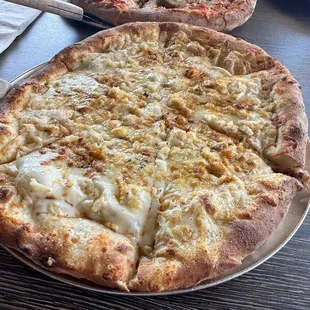 Crab pizza