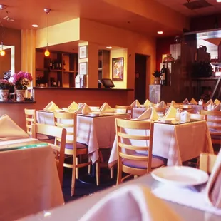 interior, sushi and sashimi