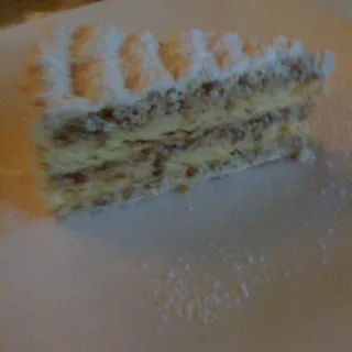 Lemon Hazelnut Meringue (homemade)