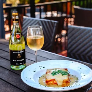 Our patio is perfect for date nights.