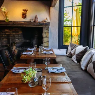 Some people say that this is the best seat in the restaurant.