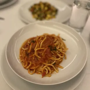 Spaghetti marinara