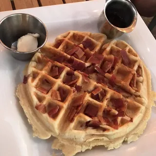 Crispy Bacon Waffle