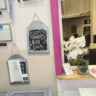 prices - no scoops right now