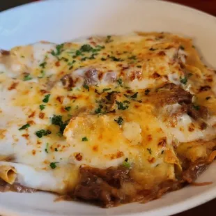 Crazy Lasagna!  So good!