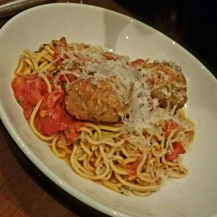 Spaghetti and Meatballs