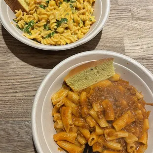 daily special and beef bolognese